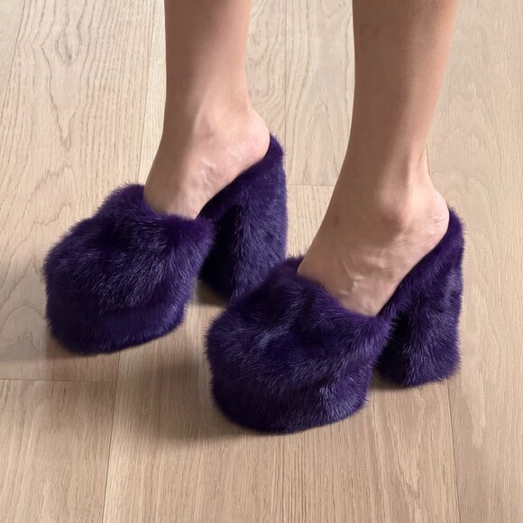 iamjenniferle - stack it up mule purple - Picture 1 of 7